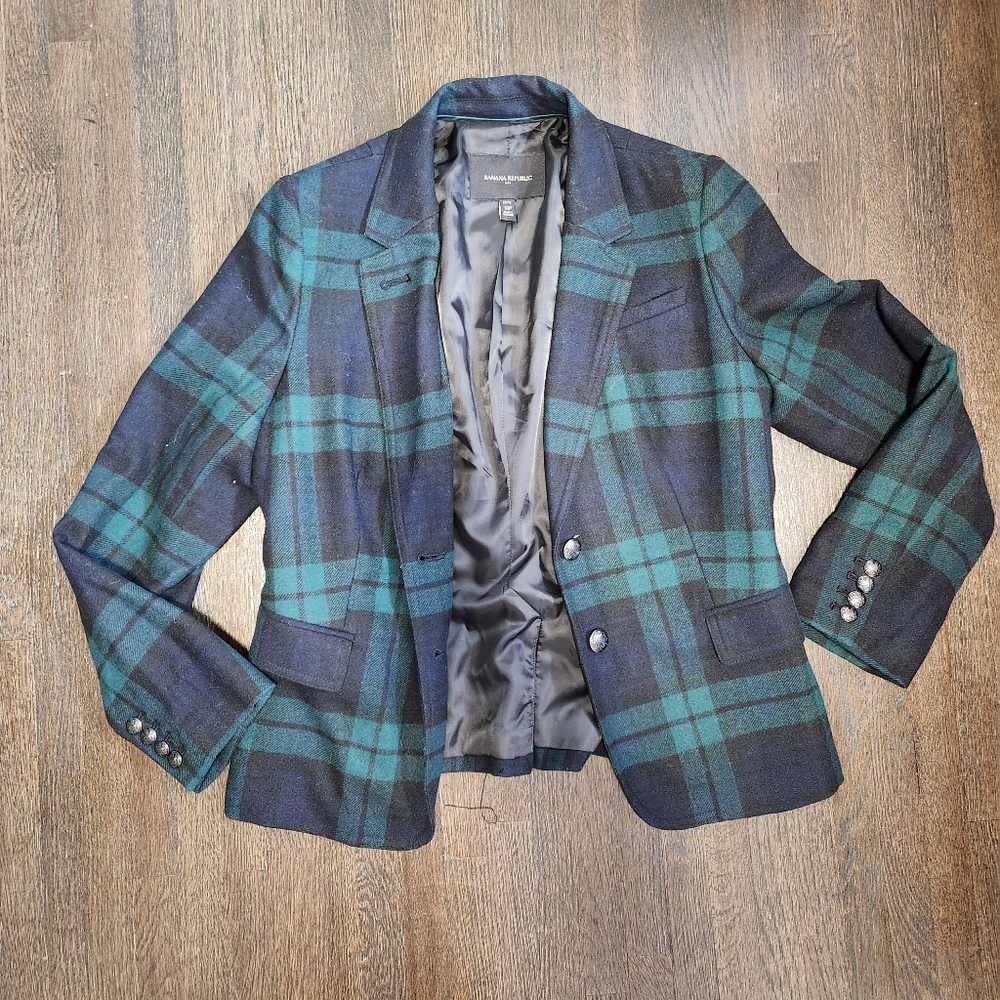 Banana Republic Wool Blazer- 10P